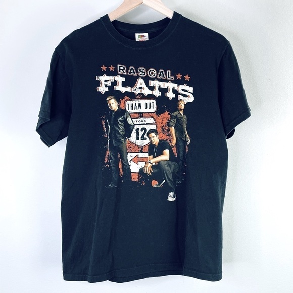 Rascal Flatts 2012 Thaw Out Tour Concert T-shirt - Picture 1 of 3